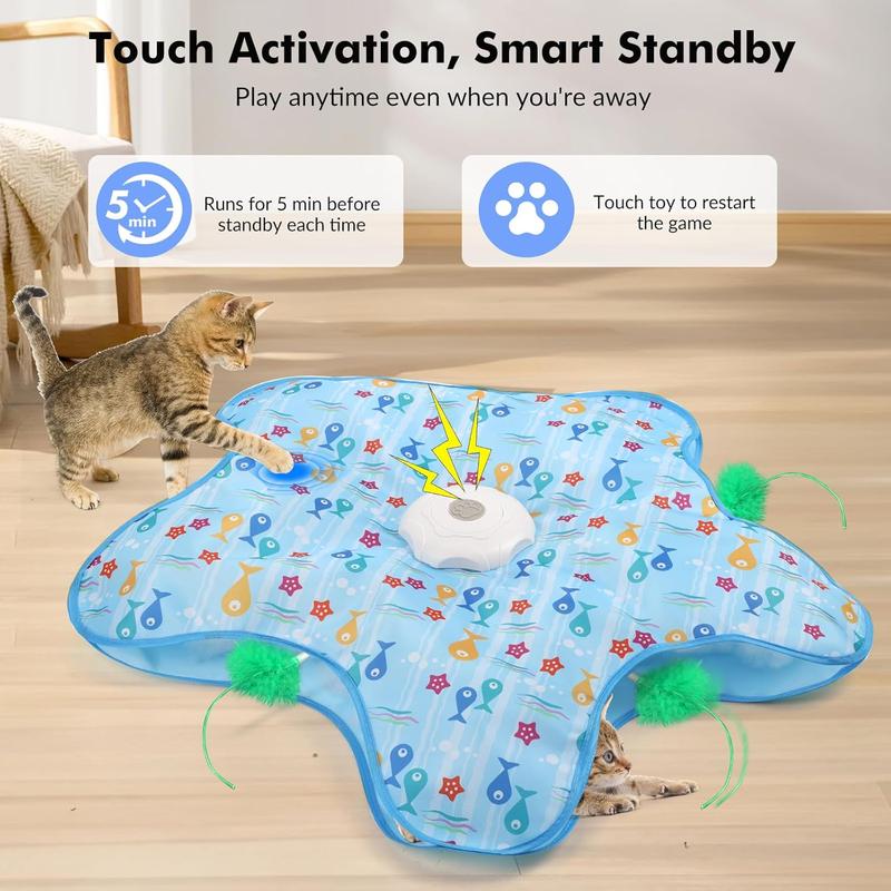 NobleClaws™ Interactive Cat Hunting Mat
