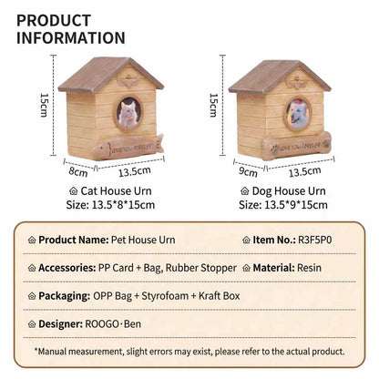 Pet Memorial Urn with Photo Frame – A Beautiful Keepsake to Honor Your Beloved Pet