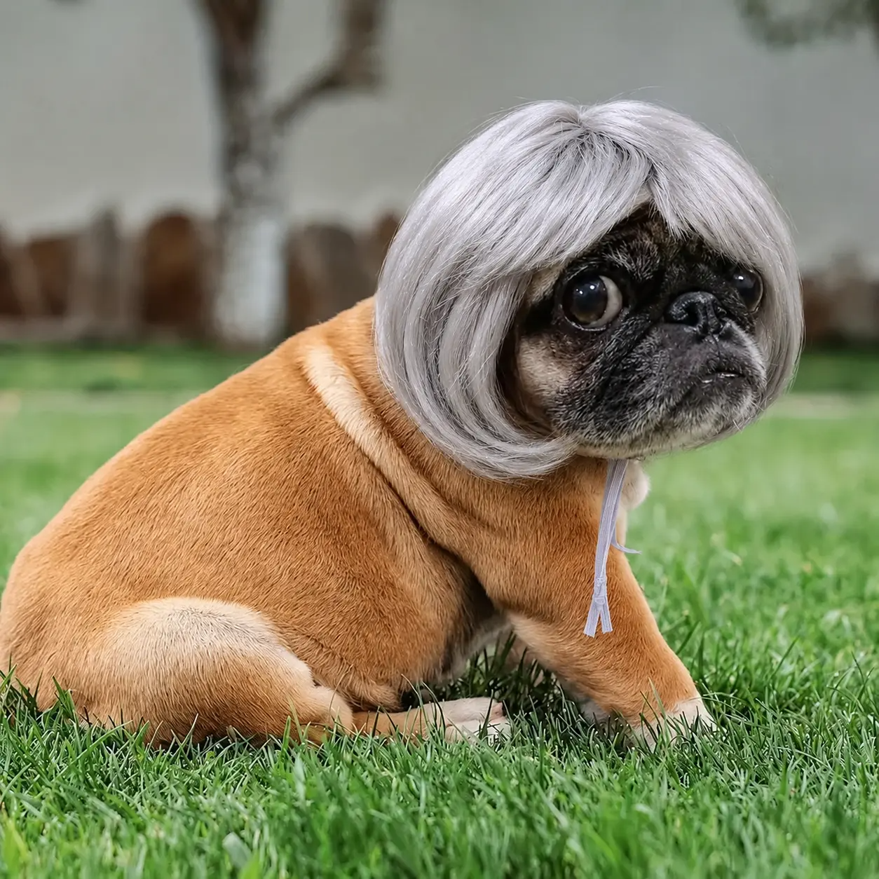 The "Regional Manager" Pet Wig
