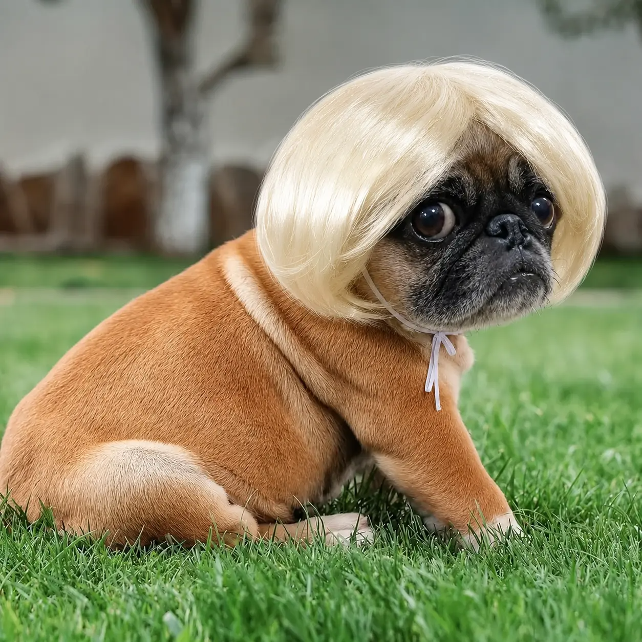 The "Regional Manager" Pet Wig