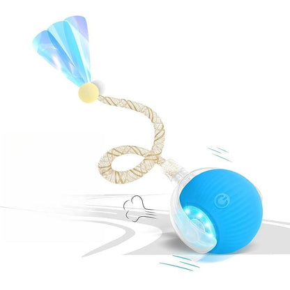 The Boredom Buster: Smart Self-Moving Ball for Bored Cats & Dogs