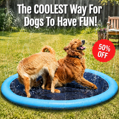 NobleClaws™ SplashPad  - The Ultimate Summer Cooling & Play Experience For Your Dog 💦