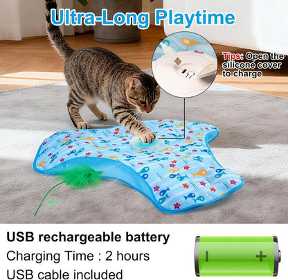 NobleClaws™ Interactive Cat Hunting Mat