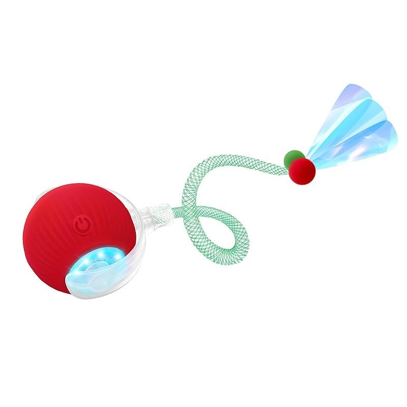 The Boredom Buster: Smart Self-Moving Ball for Bored Cats & Dogs