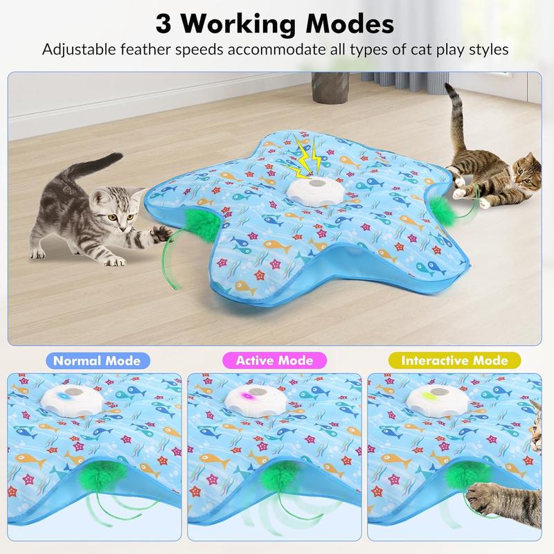 NobleClaws™ Interactive Cat Hunting Mat