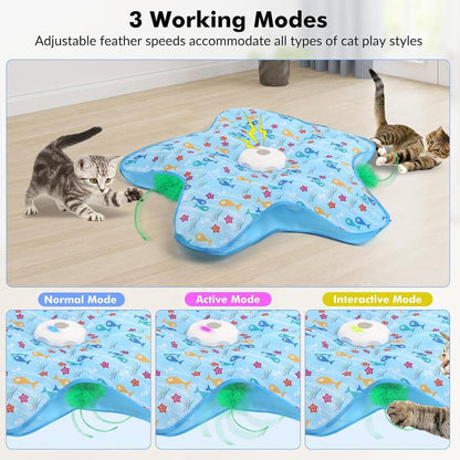 NobleClaws™ Interactive Cat Hunting Mat