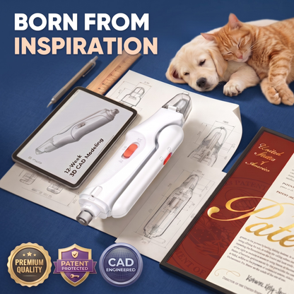 PawLab 2-in-1 Pet Nail Clipper & Grinder