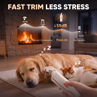 PawLab 2-in-1 Pet Nail Clipper & Grinder
