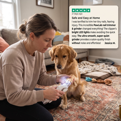 PawLab 2-in-1 Pet Nail Clipper & Grinder