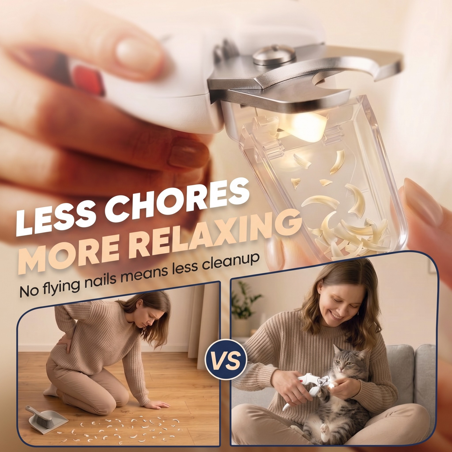 PawLab 2-in-1 Pet Nail Clipper & Grinder