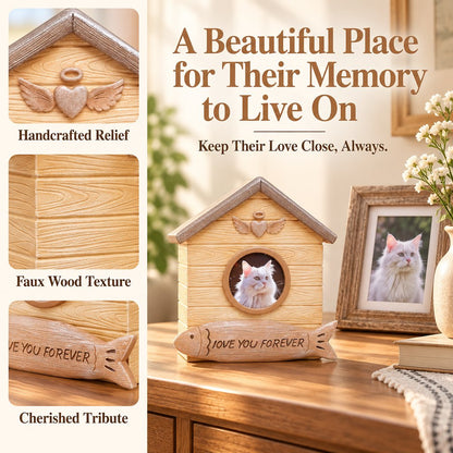 Pet Memorial Urn with Photo Frame – A Beautiful Keepsake to Honor Your Beloved Pet