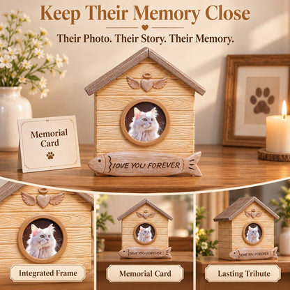 Pet Memorial Urn with Photo Frame – A Beautiful Keepsake to Honor Your Beloved Pet