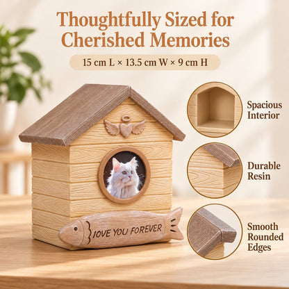 Pet Memorial Urn with Photo Frame – A Beautiful Keepsake to Honor Your Beloved Pet
